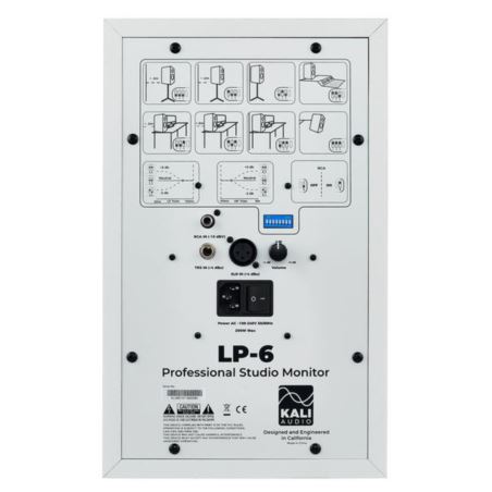 KALI AUDIO LP-6 WH aktywny monitor studyjny, biały